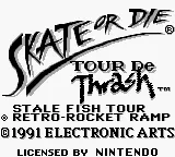 Skate or Die - Tour de Thrash